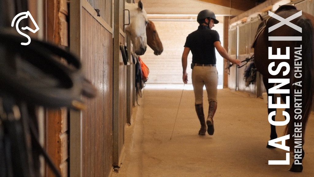 La Cense - Première sortie à cheval