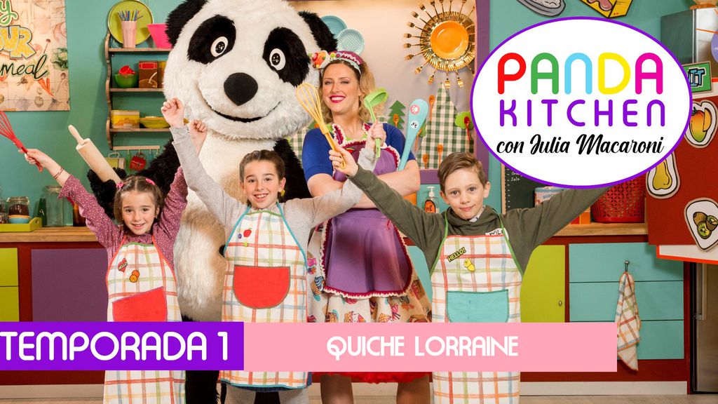 Panda Kitchen con Julia Macaroni T01 E10 | Quiche Lorraine