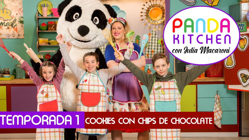 Panda Kitchen con Julia Macaroni - S01 E04 - Cookies con chips de chocolate