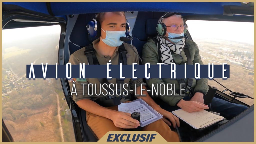 Avion électrique à Toussus-le-Noble