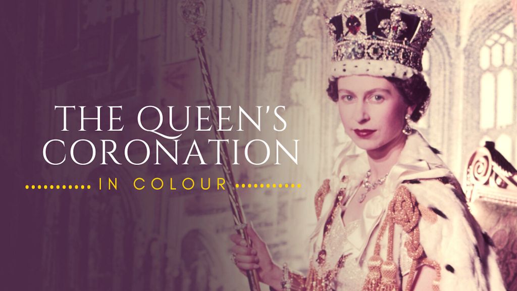 Le couronnement d'Elizabeth II en couleurs