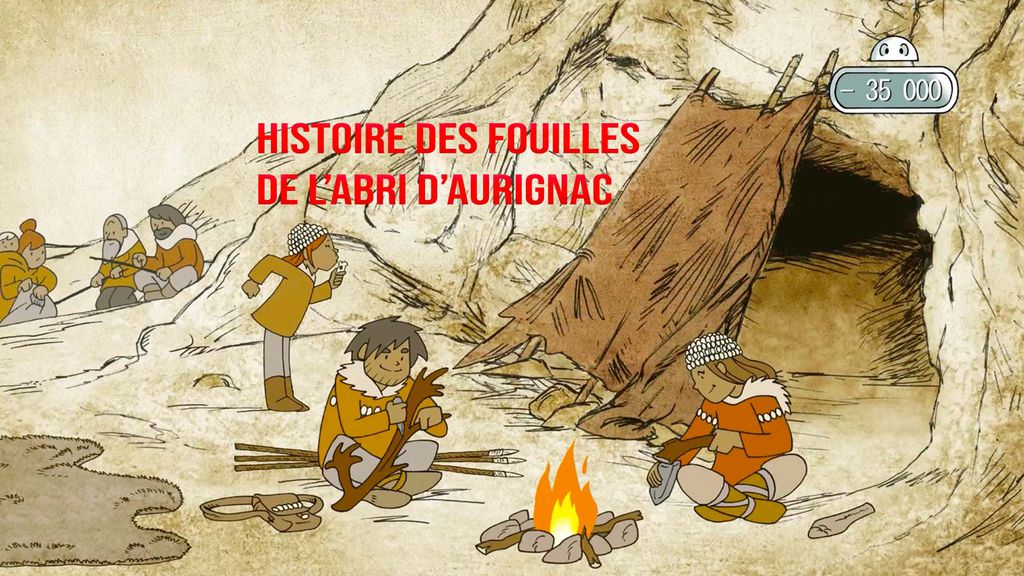 Histoire des fouilles de l'abri d'Aurignac