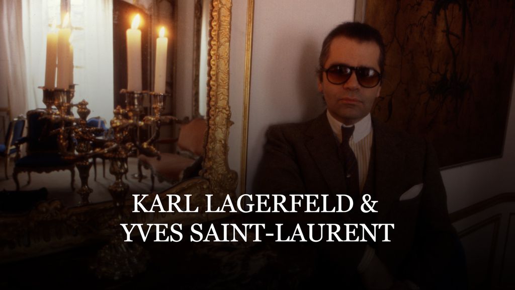 Karl Lagerfeld & Yves Saint-Laurent, une guerre en dentelle