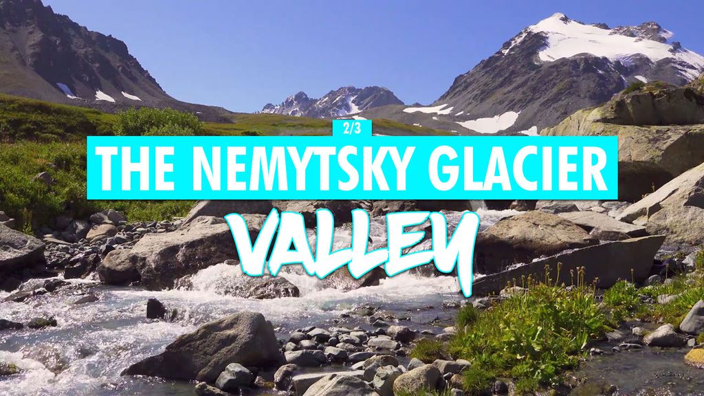 La vallée Glacier Nemytsky - 2/3