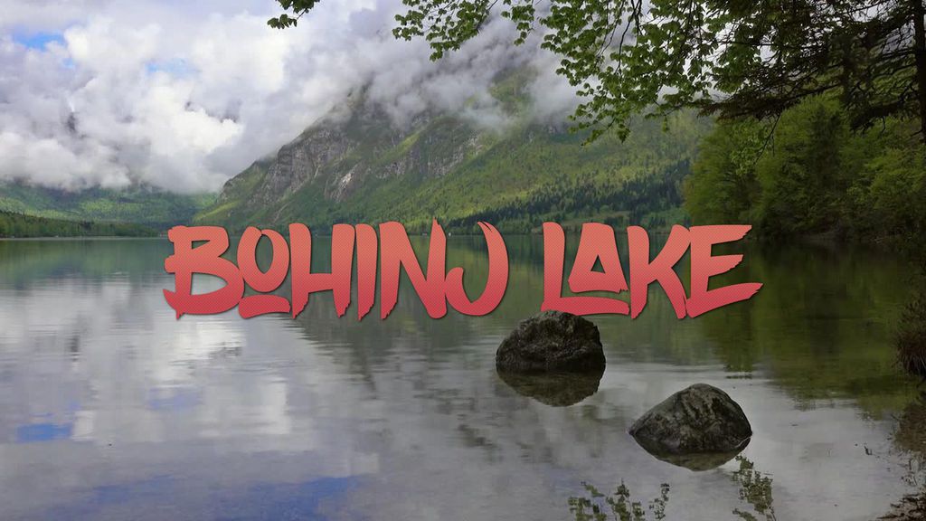 Le lac Bohinj