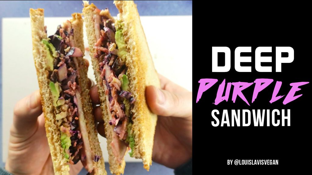 Deep Purple Sandwich - Easy Peasy Recipes