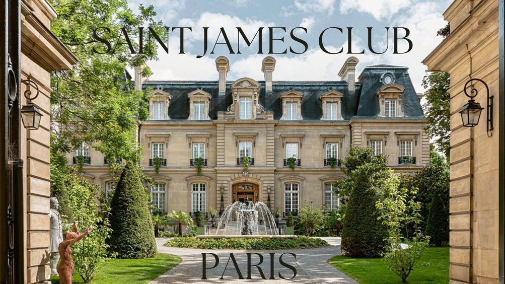 ENTREE INTERDITE TV AU SAINT JAMES CLUB PARIS