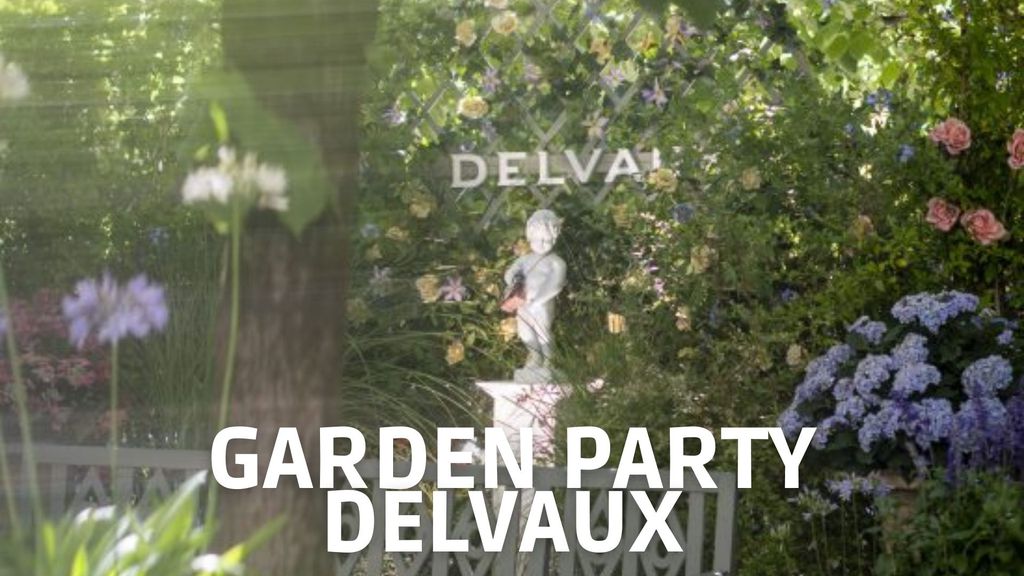 Entree Interdite Tv à la garden party Delvaux FW2022