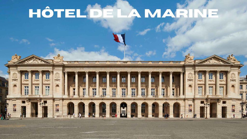 ENTREE INTERDITE AU VERNISSAGE DE L HOTEL DE LA MARINE A PARIS