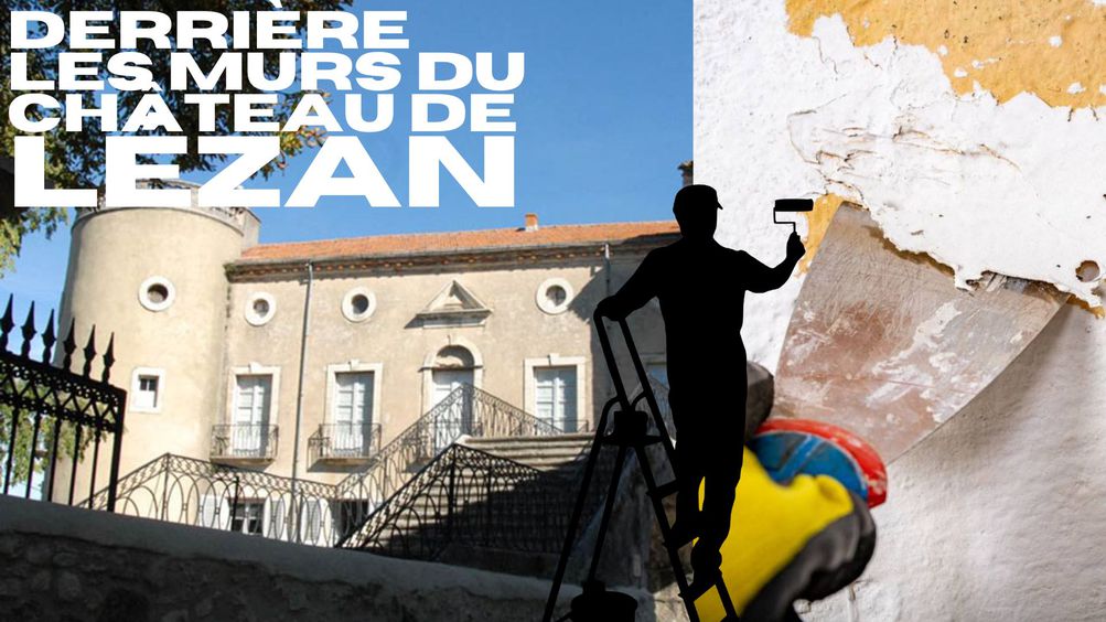 Derrière les murs du château de Lézan