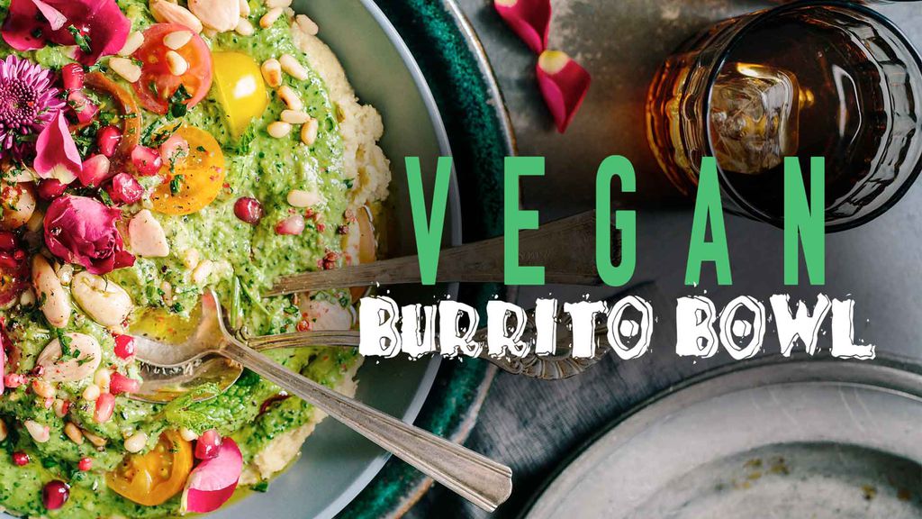 Vegetarian burrito bowl