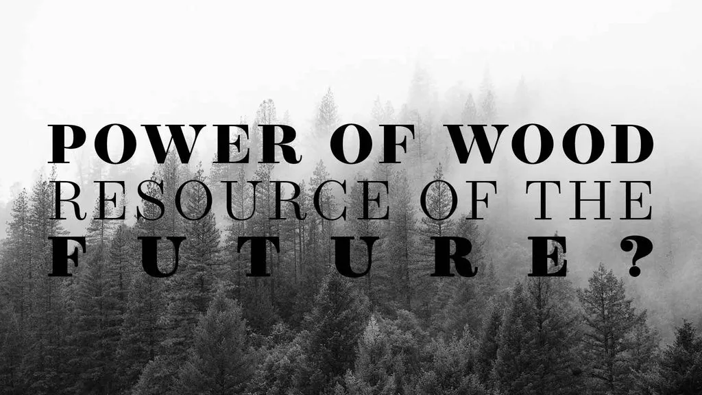 Power of Wood, Resource of the Future?