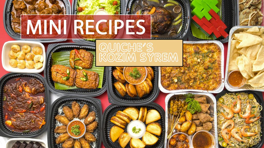 Mini Recipes - Quiche's Kozim Syrem