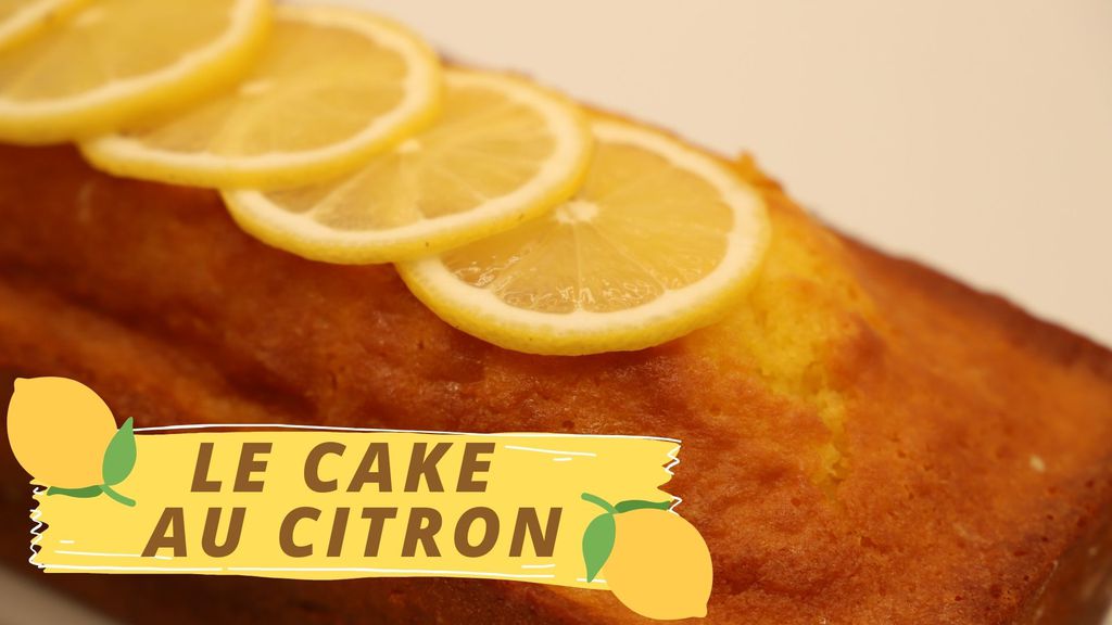 Le cake au citron