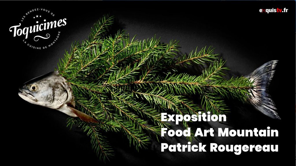 Visite de l'exposition "Food Art Mountain" en compagnie de Patrick Rougereau 