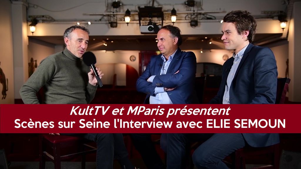 Scènes sur Scène l'Interview : Elie Semoun