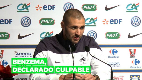 Watch It! ES Karim Benzema, declarado culpable en el caso del chantaje a Valbuena